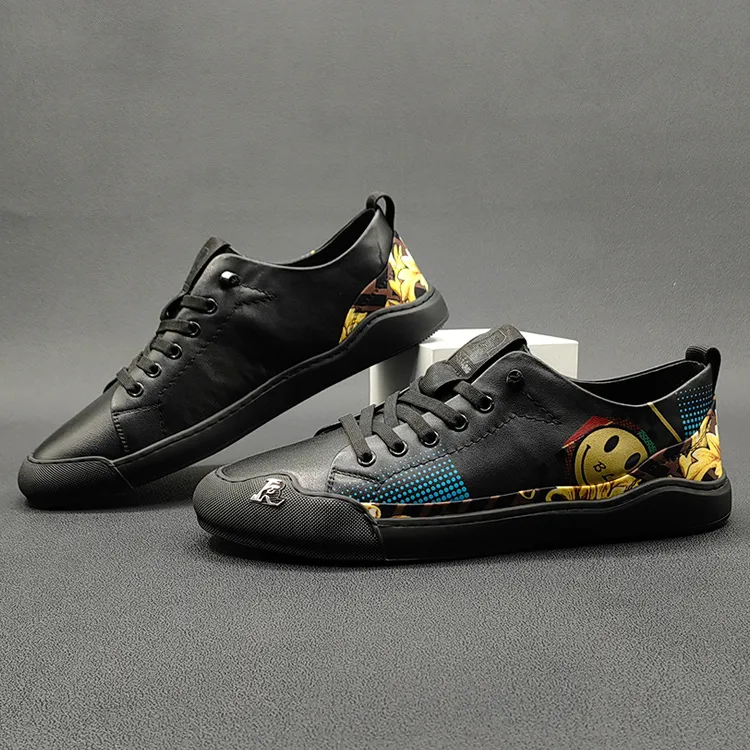 Low Top Everyday Comfortable And Trendy Individual Casual Shoes Men's-9