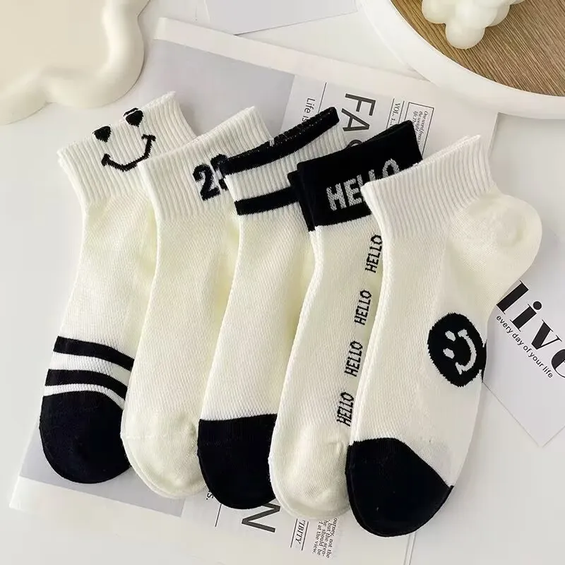 ALPLUME Ankle Socks Unisex 5 Pack-1