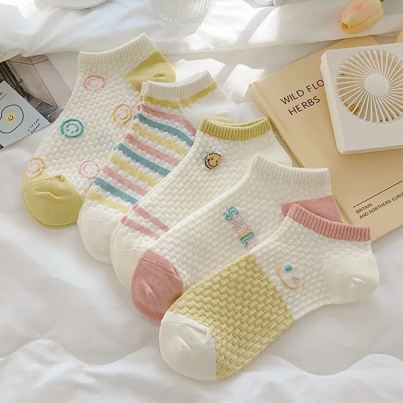 ALPLUME Ankle Socks Unisex 5 Pack-10