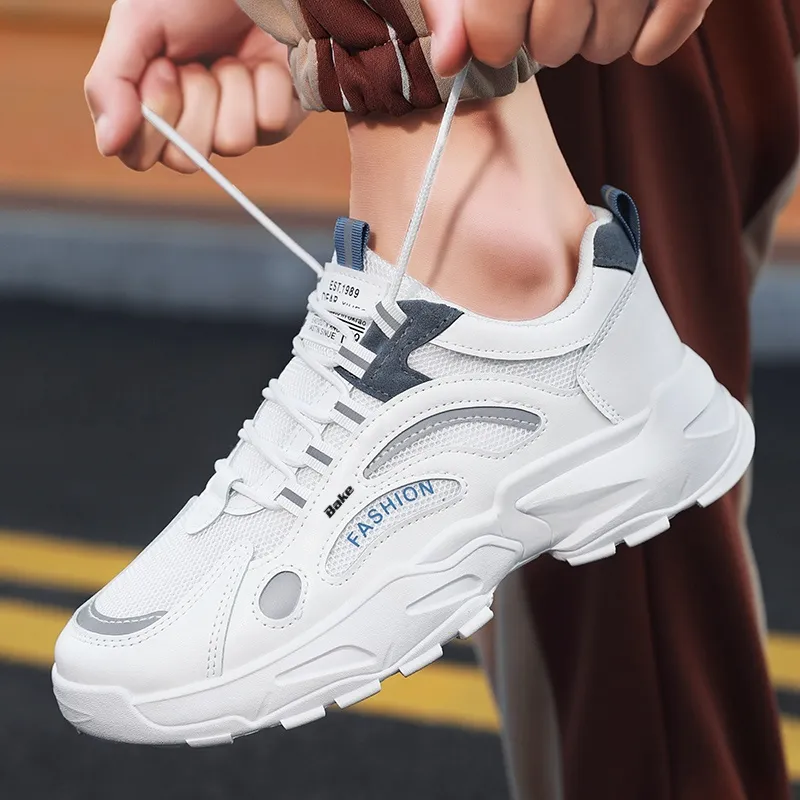BAKE Slip Resistant And Breathable Low Top Casual Shoes Men's-9