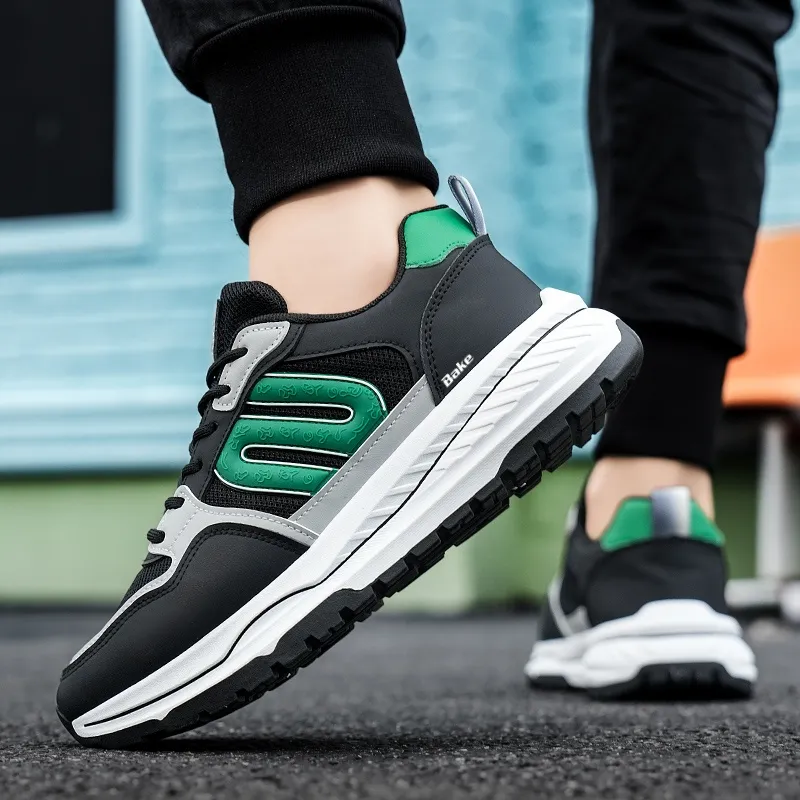 BAKE Slip Resistant, Abrasion Resistant, Breathable Low Top Casual Shoes Men's-9