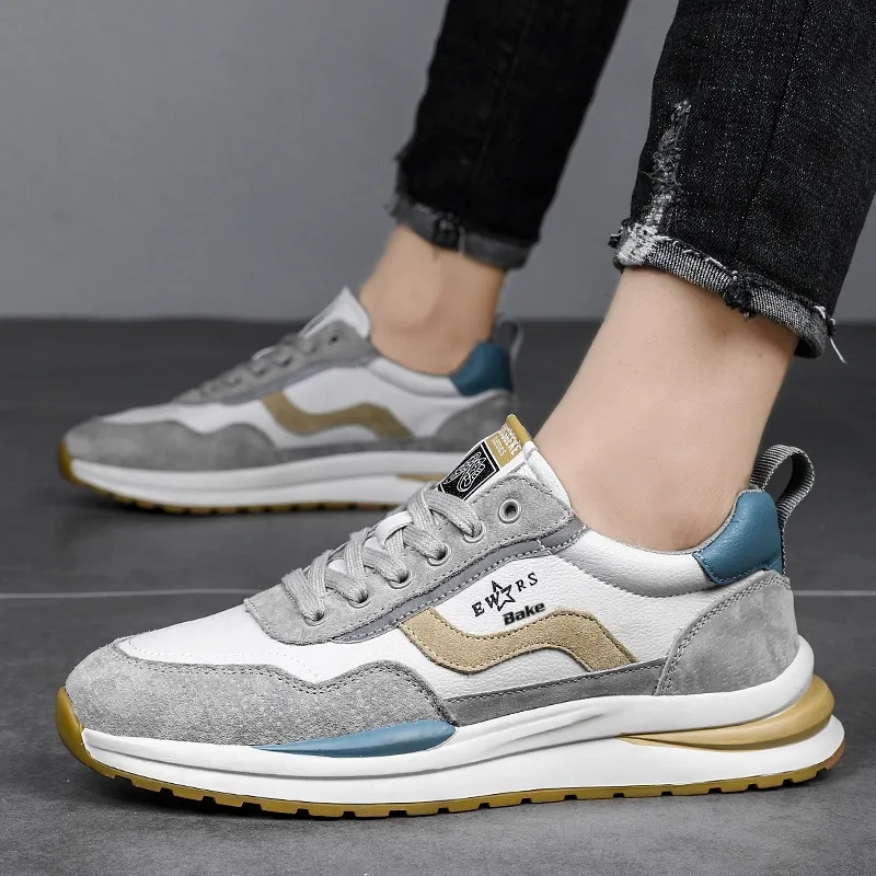 BAKE Anti Slip Wear Resistant Low Top Casual Shoes Men's-8