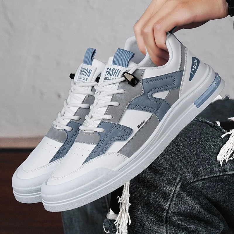 BAKE Anti Slip Wear Resistant Low Top Skateboard Shoes Men's-2