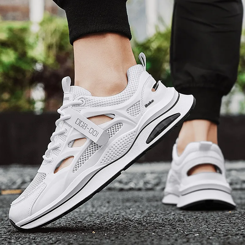 BAKE Slip Resistant, Abrasion Resistant, Breathable Low Top Casual Shoes Men's-1