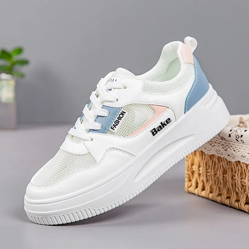 BAKE Slip Resistant, Breathable, Lightweight Low Top Skateboard Shoes Women's-8