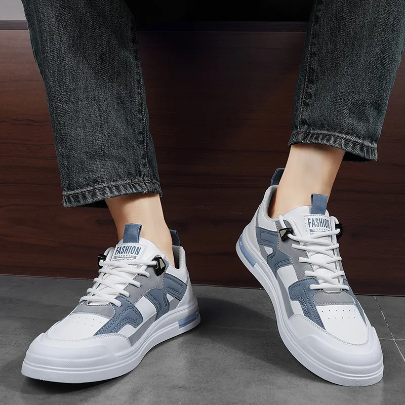 BAKE Anti Slip Wear Resistant Low Top Skateboard Shoes Men's-1