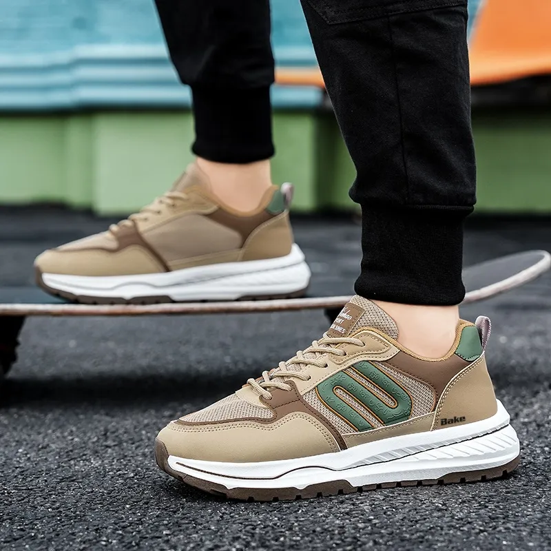 BAKE Slip Resistant, Abrasion Resistant, Breathable Low Top Casual Shoes Men's-14