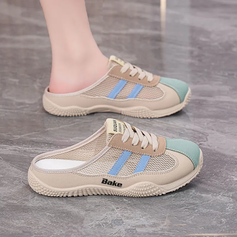BAKE Abrasion Resistant Slip Resistant Closed Toe Slippers Women's-4