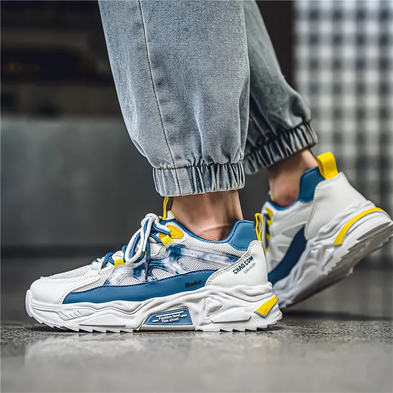 BAKE Anti Slip Wear Resistant Low Top Casual Shoes Men's-10