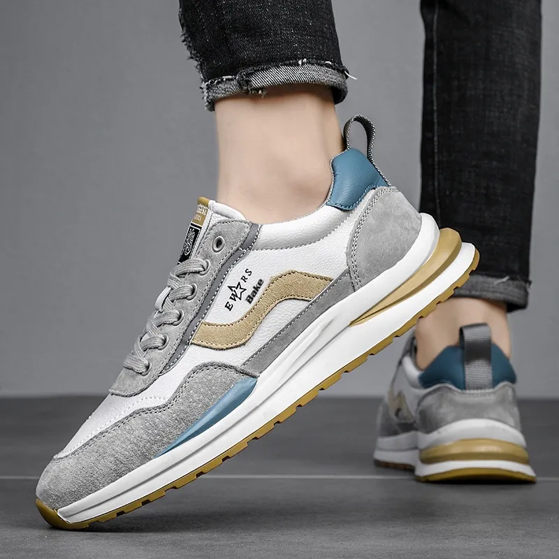 BAKE Anti Slip Wear Resistant Low Top Casual Shoes Men's-9