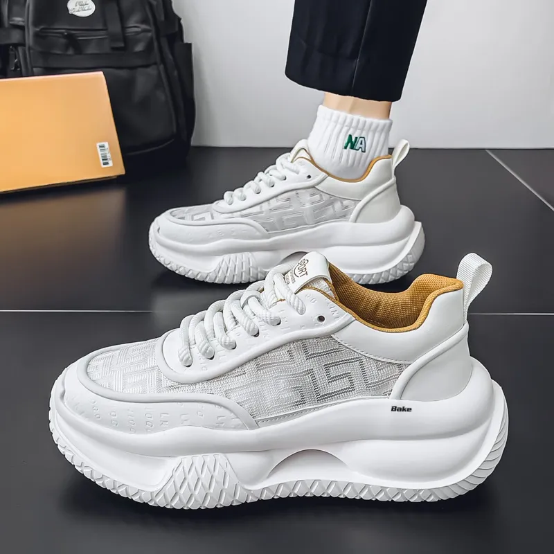 BAKE Anti Slip Wear Resistant Low Top Casual Shoes Men's-8