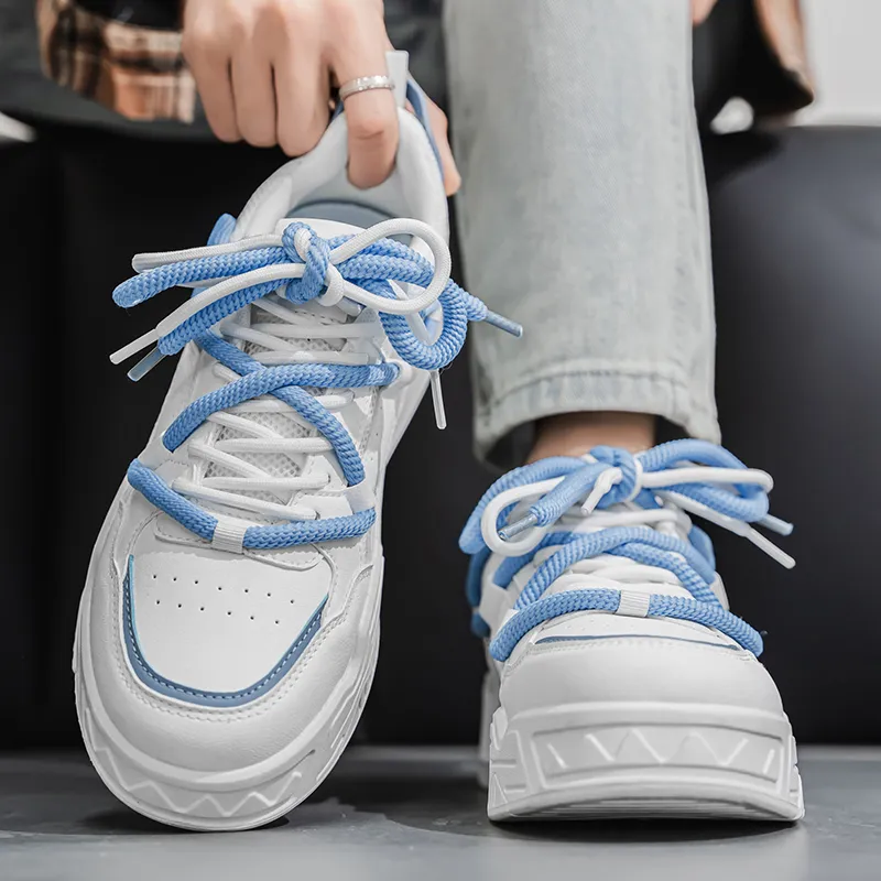 BAKE Slip Resistant Shock Absorbers Low Top Skateboard Shoes Men's-8