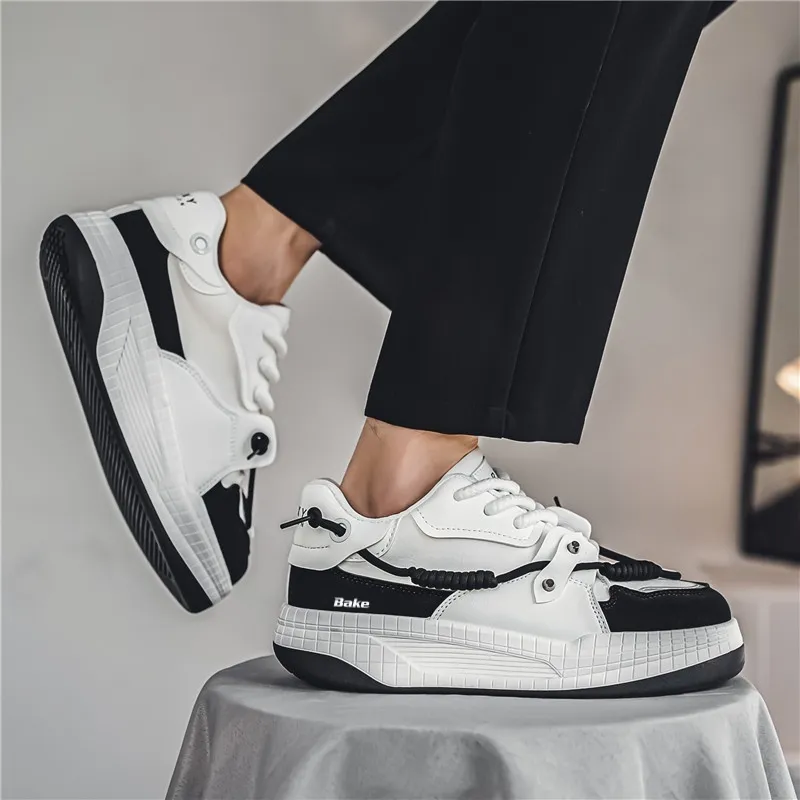 BAKE Anti Slip Wear Resistant Low Top Casual Shoes Men's-8
