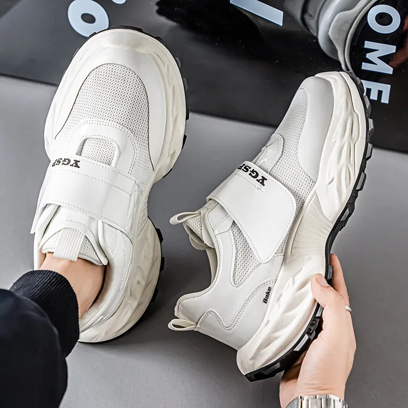 BAKE Slip Resistant, Abrasion Resistant, Breathable Low Top Casual Shoes Men's-2
