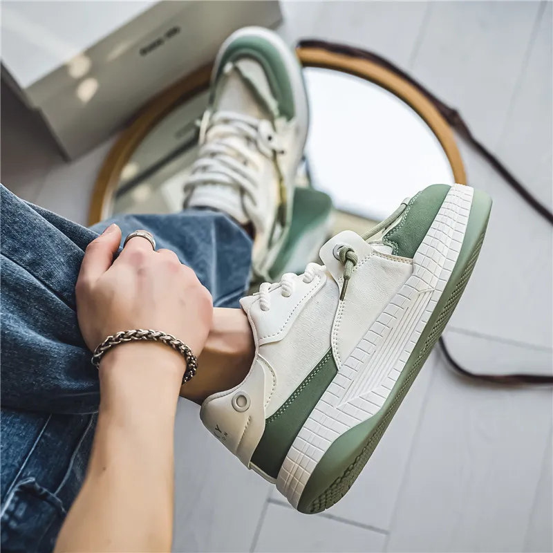 BAKE Anti Slip Wear Resistant Low Top Casual Shoes Men's-13