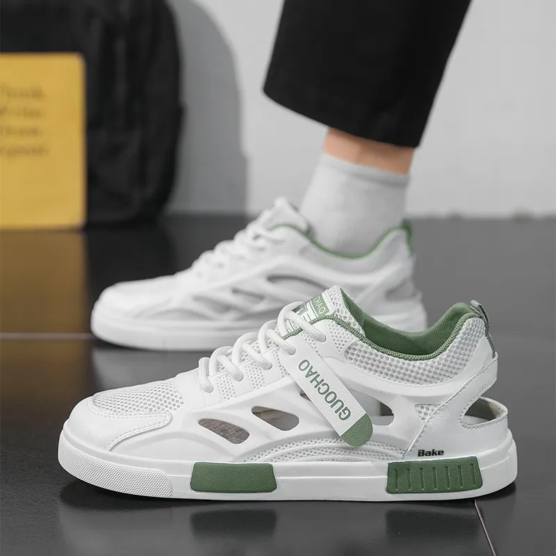 BAKE Slip Resistant And Breathable Low Top Skateboard Shoes Men's-9