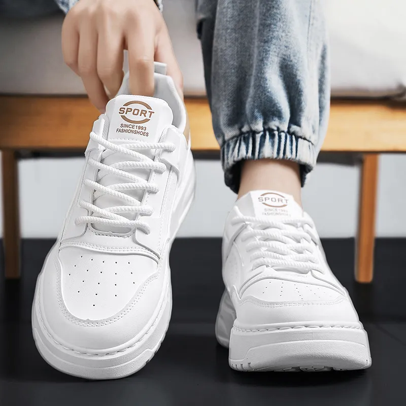 BAKE Anti Slip Wear Resistant Low Top Skateboard Shoes Men's-3
