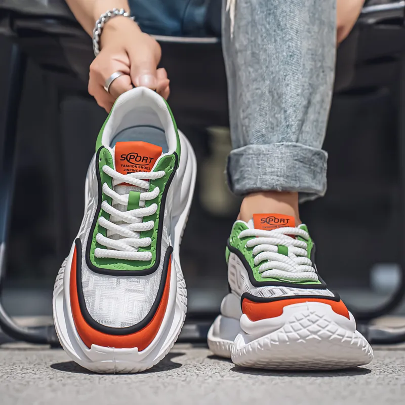 BAKE Anti Slip Wear Resistant Low Top Casual Shoes Men's-14