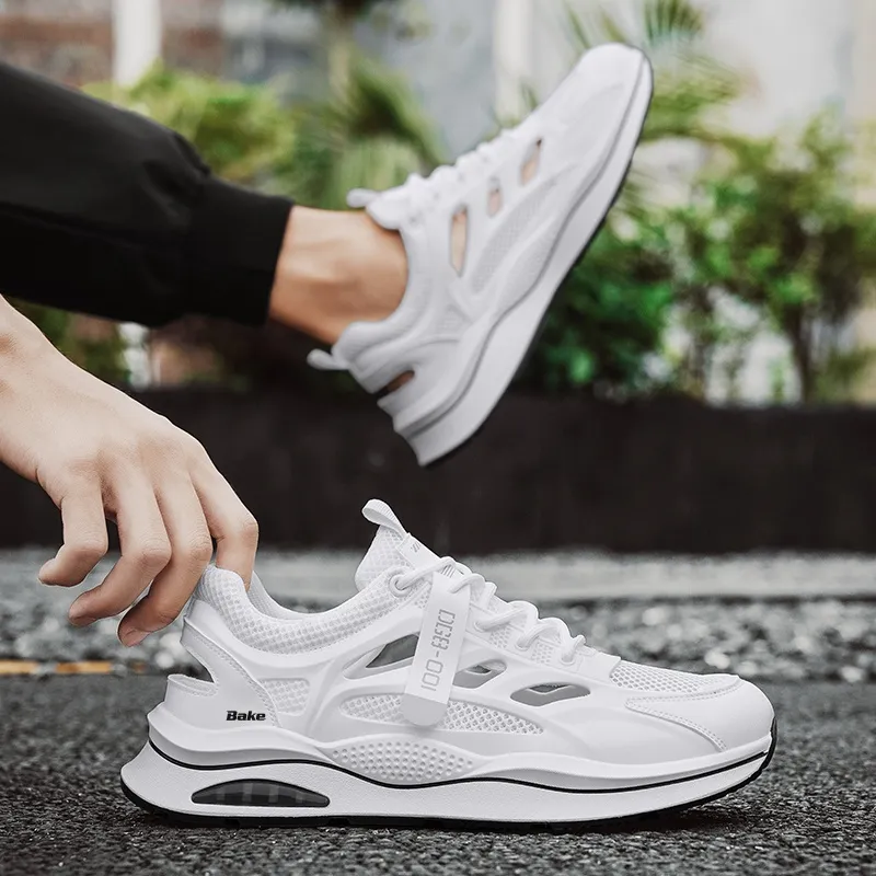 BAKE Slip Resistant, Abrasion Resistant, Breathable Low Top Casual Shoes Men's-4