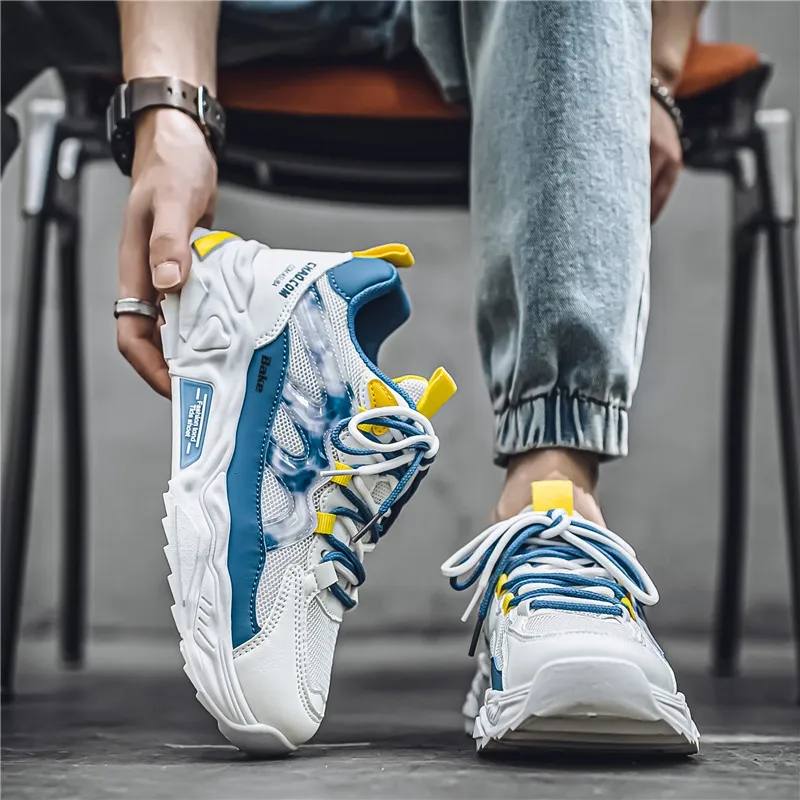 BAKE Anti Slip Wear Resistant Low Top Casual Shoes Men's-9
