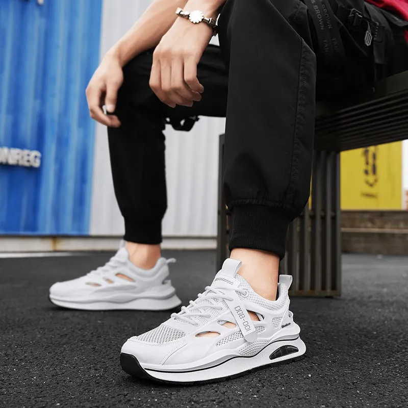 BAKE Slip Resistant, Abrasion Resistant, Breathable Low Top Casual Shoes Men's-3