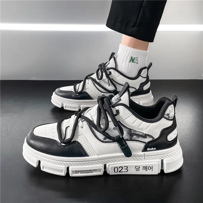 BAKE Anti Slip Wear Resistant Low Top Skateboard Shoes Men's-9
