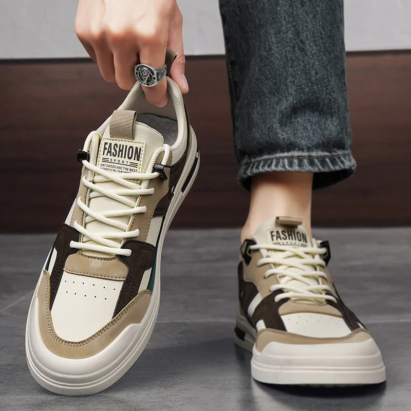 BAKE Anti Slip Wear Resistant Low Top Skateboard Shoes Men's-12