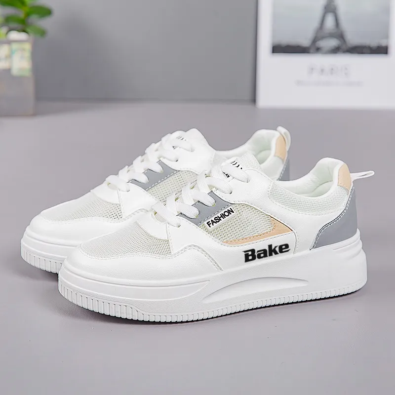 BAKE Slip Resistant, Breathable, Lightweight Low Top Skateboard Shoes Women's-3