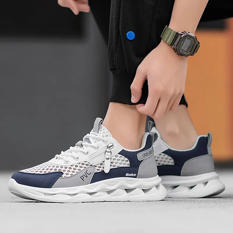BAKE Breathable Cushioning Low Top Casual Shoes Men's-3