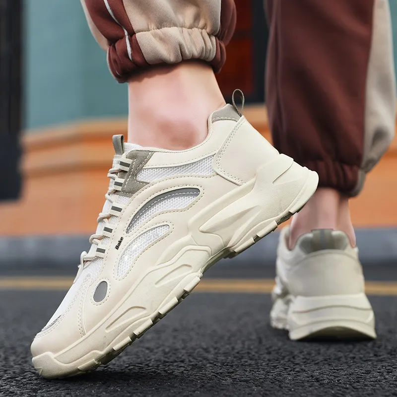 BAKE Slip Resistant And Breathable Low Top Casual Shoes Men's-2