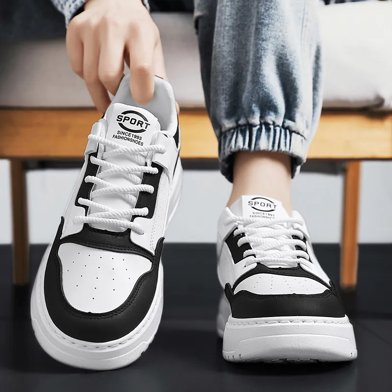BAKE Anti Slip Wear Resistant Low Top Skateboard Shoes Men's-7