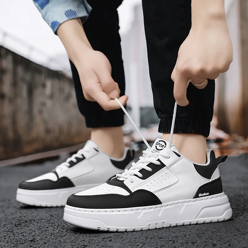 BAKE Anti Slip Wear Resistant Low Top Skateboard Shoes Men's-9