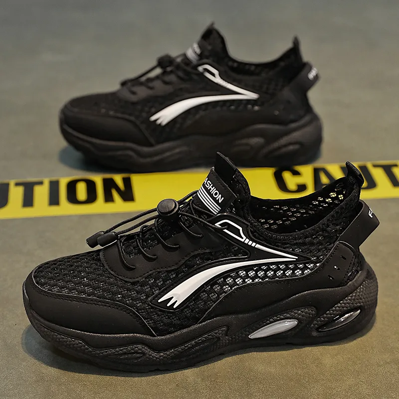 BAKE Slip Resistant, Abrasion Resistant, Breathable Low Top Casual Shoes Men's-1