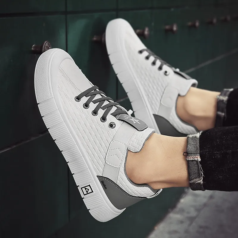 BAKE Anti Slip Wear Resistant Low Top Skateboard Shoes Men's-11