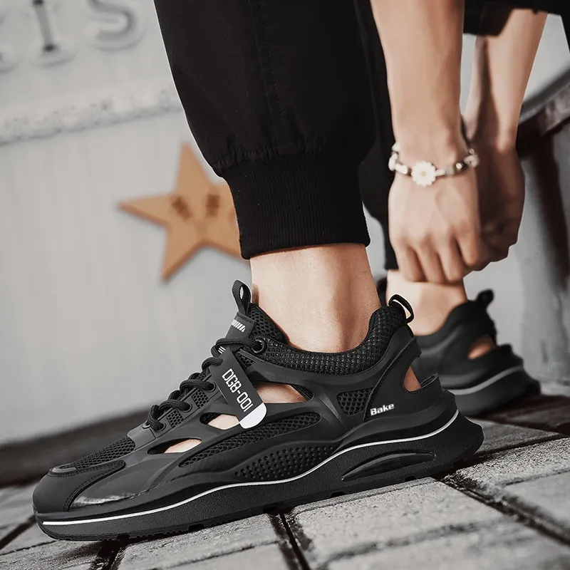 BAKE Slip Resistant, Abrasion Resistant, Breathable Low Top Casual Shoes Men's-7