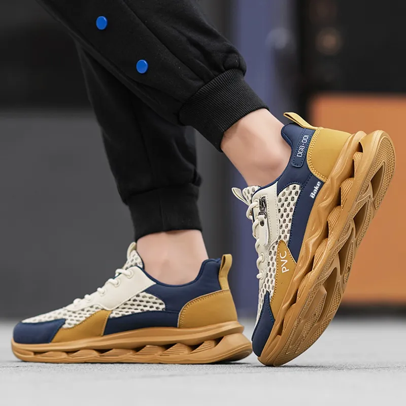 BAKE Breathable Cushioning Low Top Casual Shoes Men's-7