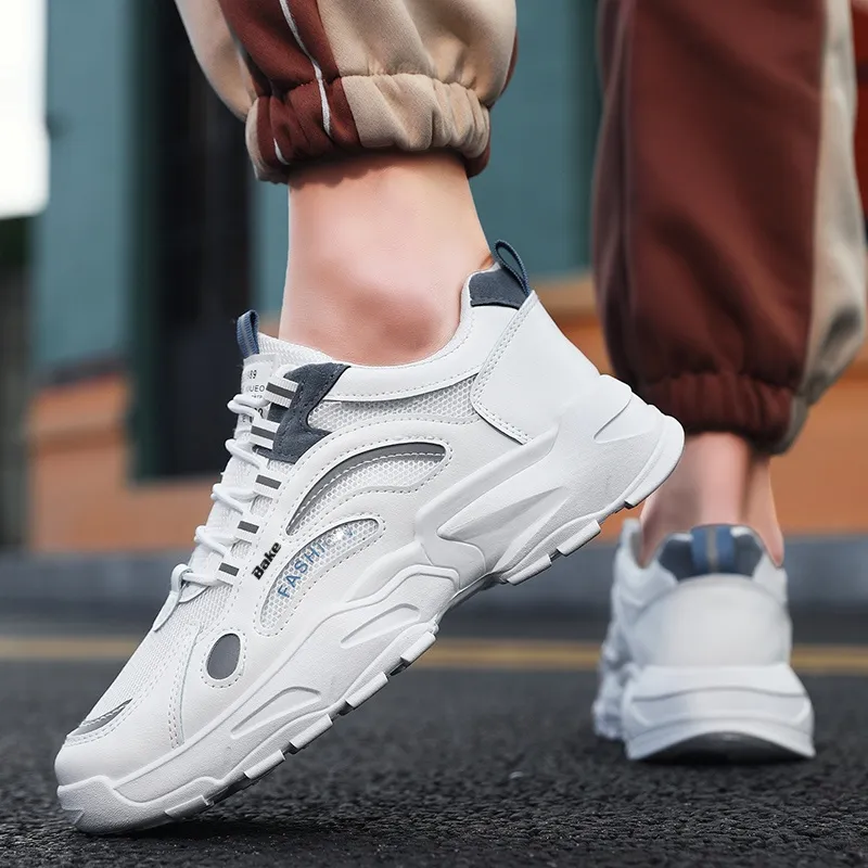 BAKE Slip Resistant And Breathable Low Top Casual Shoes Men's-8