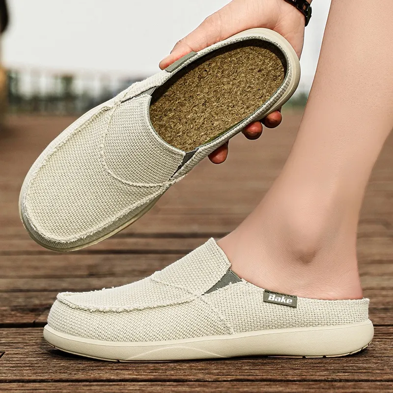 BAKE Odor Resistant Quiet Closed Toe Slippers Men's-3