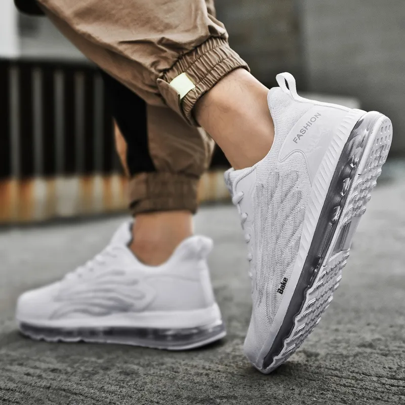 BAKE Lightweight Rebound Low Top Casual Physical Fitness Test, Physical Exam, City Commute Running Shoes Men's-11