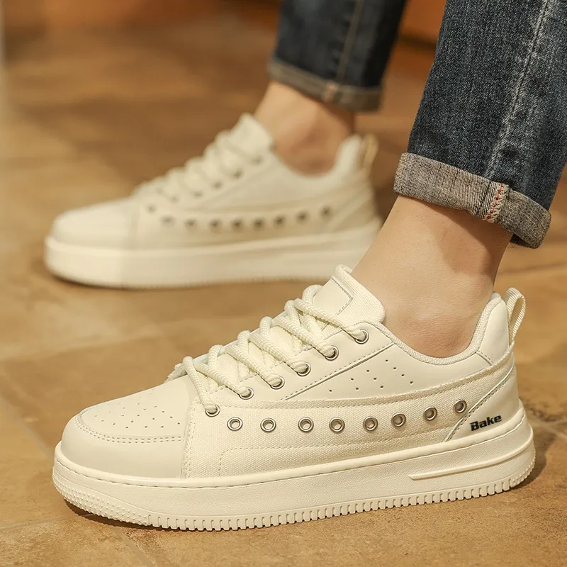 BAKE Lightweight And Breathable Low Top Skateboard Shoes Men's-2