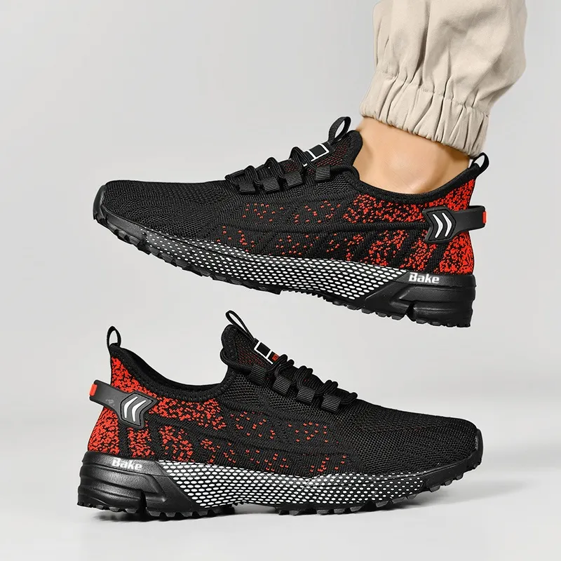 BAKE Lightweight, Rebound, And Breathable Low Top Casual Shoes Unisex-1
