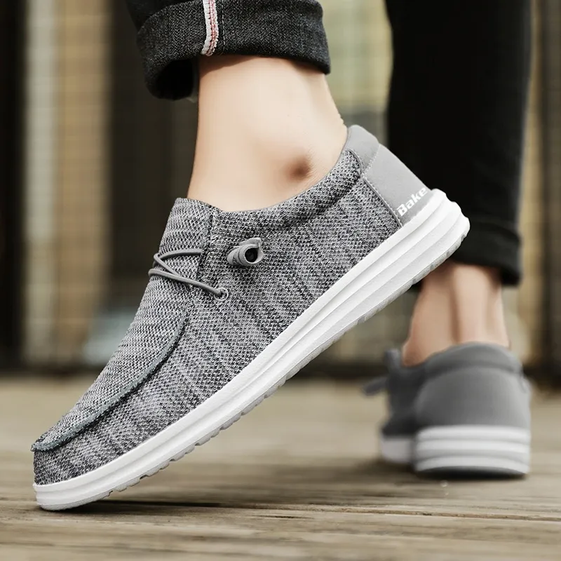 BAKE Lightweight And Breathable Low Top Casual Shoes Men's-9