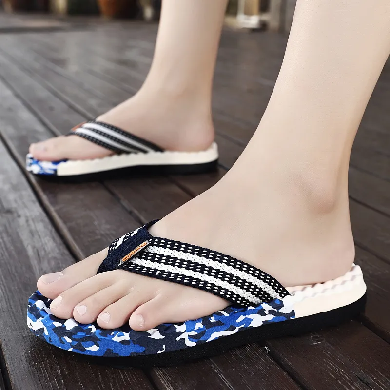 BAKE Odor Resistant Slip Resistant Flip Flops Unisex-10