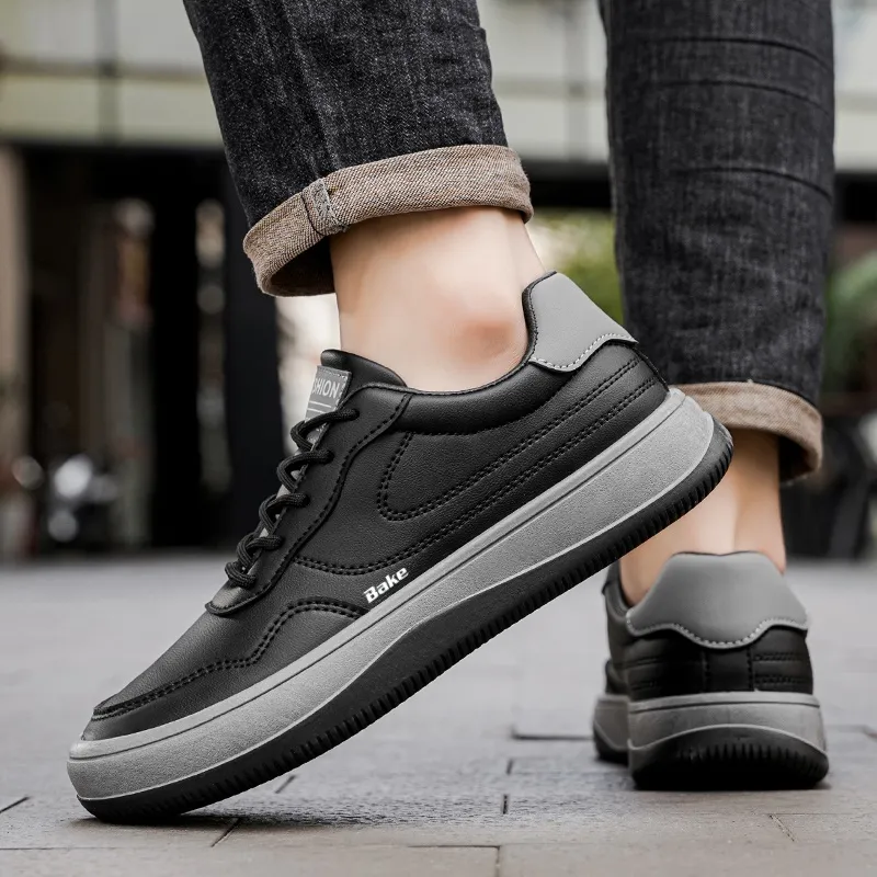 BAKE Lightweight Anti Slip Low Top Skateboard Shoes Men's-8