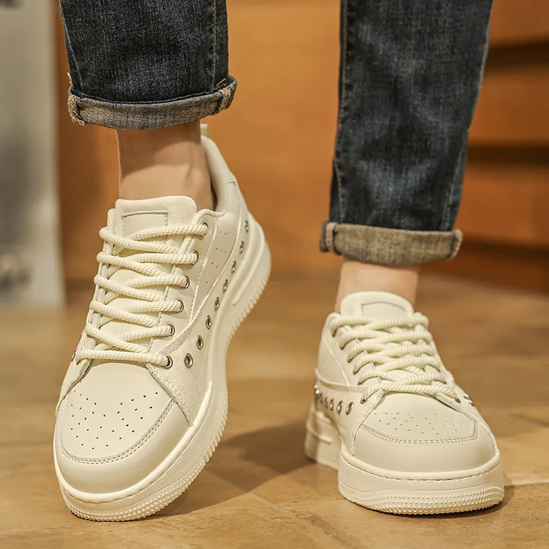 BAKE Lightweight And Breathable Low Top Skateboard Shoes Men's-5