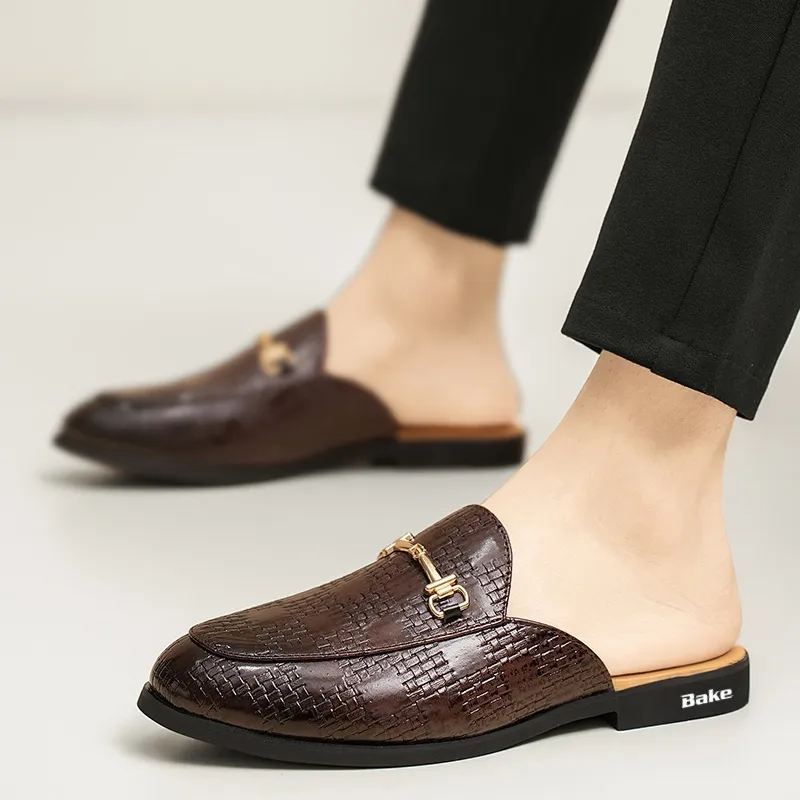 BAKE Odor Resistant Slip Resistant Closed Toe Slippers Men's-6