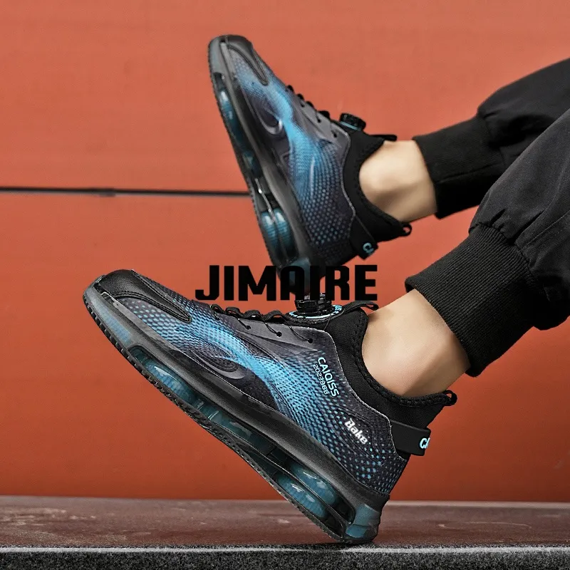 BAKE Slip Resistant Lightweight Rebound Low Top Casual Running Shoes Unisex-12