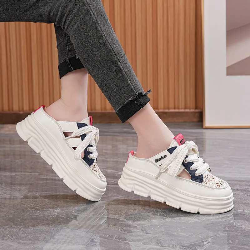 BAKE Odor Resistant Abrasion Resistant Slip Resistant Closed Toe Slippers Women's-7