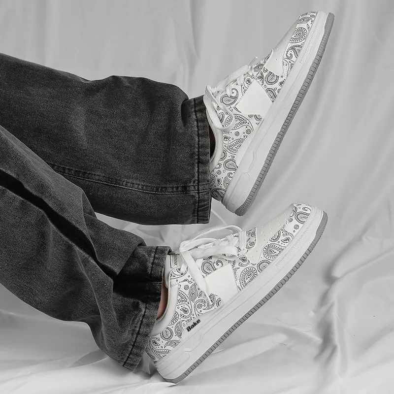 BAKE Lightweight, Slip Resistant, And Breathable Low Top Skateboard Shoes Men's-9