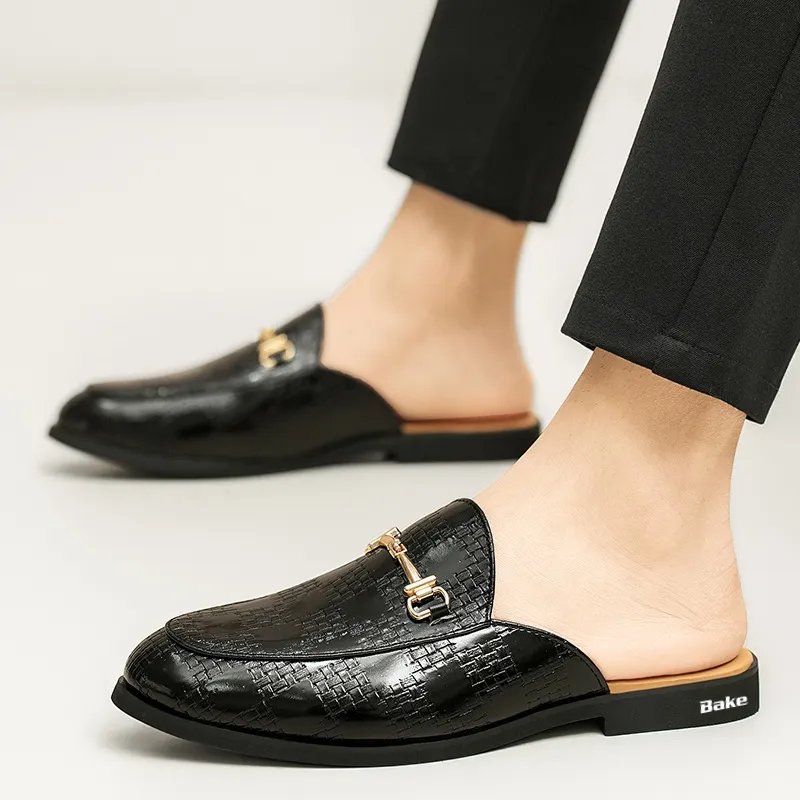 BAKE Odor Resistant Slip Resistant Closed Toe Slippers Men's-1
